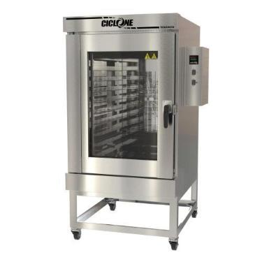 Imagem de Forno Turbo Elétrico Venâncio Ciclone 10 esteiras Interior e Exterior 