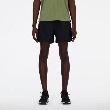 Imagem de Bermuda New Balance Sport Essentials 2 In 1, Pto, Bco, G