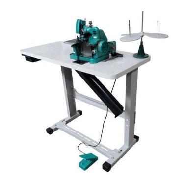 Imagem de Overloque Semi Industrial Com Mesa+motor Acoplado - Megamak, 220V