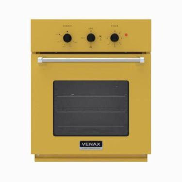 Imagem de Forno de Embutir a Gas Venax 51,8L Arena GIII Amarelo, 110V