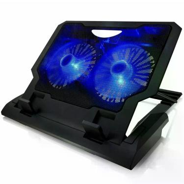 Imagem de Base Refrigeração Notebook Gamer Silenciosa Dobrável Ventilação Usb - 