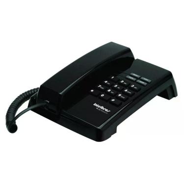 Imagem de Telefone Intelbras TC50 Premium com Funções Flash Mudo Rediscar e Modo PABX 212mm Preto 1 Unidade