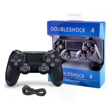 Imagem de Controle Compatível PS4 & Pc Com Fio Manete Joystick