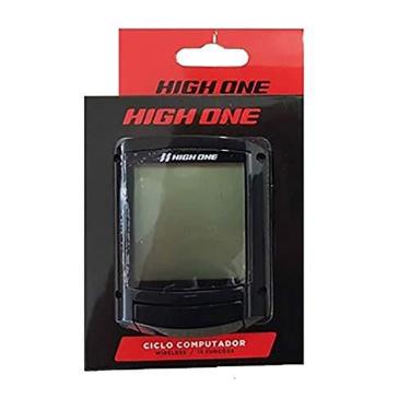 Imagem de Ciclo Computador High One 15 Funções com Luz Preto
