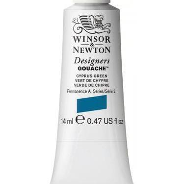 Imagem de Guache Winsor Newton Designers 14ml S2 211 Cyprus Green - Winsor & New
