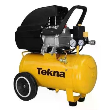 Imagem de Compressor De Ar 2,5hp 8 Pés 22 Litros Lubrificado Cp8525t - TEKNA