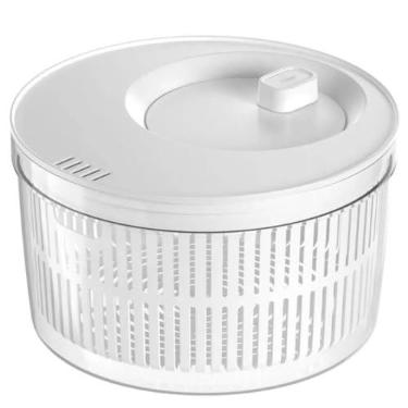 Imagem de Ou Secador de Saladas 5,5L Branco Linha Clear Fresh