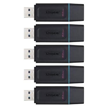 Imagem de Kingston 64GB DataTraveler Exodia Flash Drive - DTX/64GB (5 Pack)