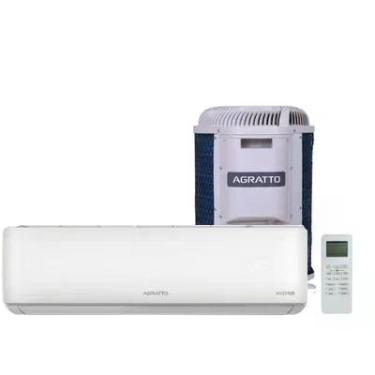 Imagem de Ar Condicionado Split Agratto Hi Wall Zen Top Inverter 12.000 Btu/h Frio Monofásico Branco Zicst12f-02 220v