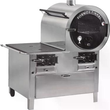 Imagem de Forno Acoplado Inox Com Caixa E Isolação Fornos Pinhal
