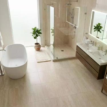 Imagem de Porcelanato 120x120cm GL 8,5mm Palatino Marfim Caixa com 2,88m²/2 Peça