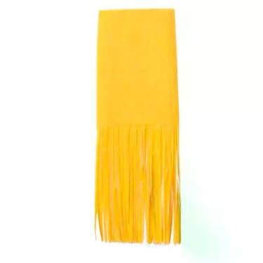 Imagem de Papel para Bala de Coco - 8,5 x 21,5 cm - Amarelo Ouro - 48 unidades -
