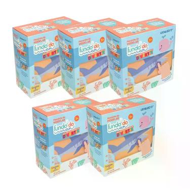 Imagem de Kit 5 Massas de Modelar Fundo do Mar Leo&leo para Crianças - Diversão 