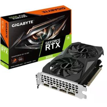 Imagem de Placa De Vídeo Gigabyte Geforce RTX 3050 Windforce Oc V2 6gb Gddr6 96 Bits - Gv-n3050wf2ocv2-6gd