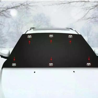 Imagem de Capa Magnética De Inverno Para Carro, Protetor De Para-brisa Frontal, 