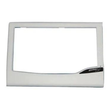 Imagem de Moldura Porta Frente Plástica Branca Forno Eletrico Fischer Gourmet Gr