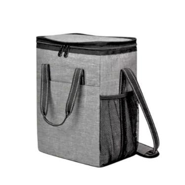 Imagem de Bolsa Térmica Com Alça Porta Vinho Wine Bag para 6 Garrafas Oxford Luxo