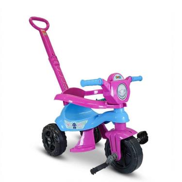 Imagem de Triciclo Velotrol De Passeio e Pedal Infantil 3 em 1 Kemotoca Protetor
