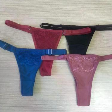 Imagem de Calcinha Fio Dental - Delisy, Preto, Tamanho Único