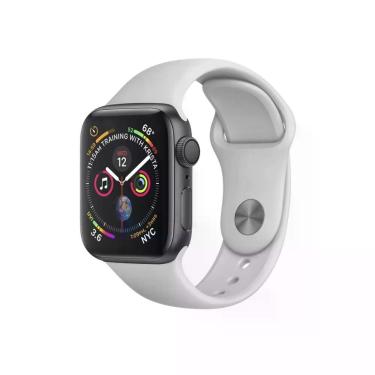Imagem de Pulseira Para Apple Watch 42 / 44 / 45Mm Ultra Fit - Branco - Gshield