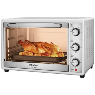 Imagem de Forno Elétrico Mondial 52L Grand Family II 1800W FRN-52-W Branco/Inox,