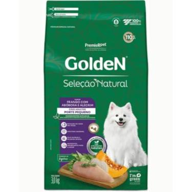 Imagem de Premier Pet Ração Golden Seleção Natural Para Cães Adultos De Raças Pequenas Sabor Abóbora - 3Kg