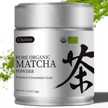 Imagem de Pó de Chá Verde Matcha Chaism Grau Cerimonial Orgânico 50 g
