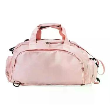 Imagem de Bolsa Mochila Passeio Treino Viagem impermeável - Transversal, Rosa