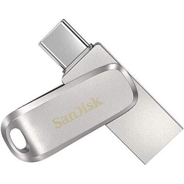 Imagem de SanDisk Ultra Dual Drive Luxe USB Tipo-C e USB-A Flash Drive 128GB - SDDDC4-128G-G46