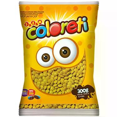 Imagem de Confete Chocolate Coloreti Amarelo - 300g