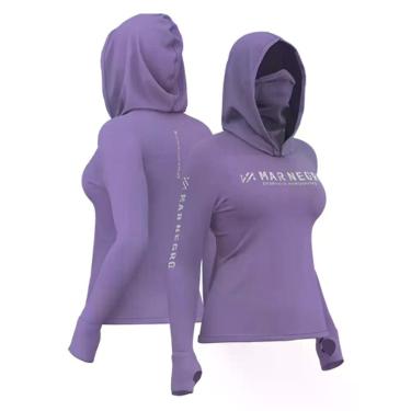 Imagem de Camiseta Pesca Feminina Mar Negro X-Protection 360 UV50+ Violeta, G, V