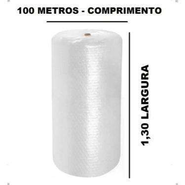 Imagem de Plástico Bolha 1 e 30 X 100 m para Proteção de Embalagens com Alta Resistência Rolo OEM