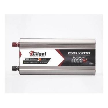Imagem de Inversor 4000w 24v 110v Onda Senoidal Para Geladeira - Gilgal