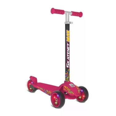 Imagem de PATINETE SKATENET MAX LED (PINK) - Bandeirante, Pink