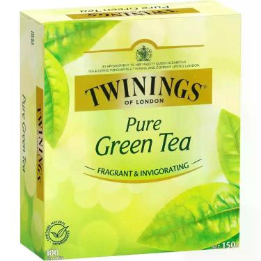 Imagem de Twinings Chá Verde Puro em Sachês 100 Unidades Natural