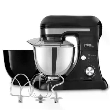 Imagem de Batedeira Planetária Philco PBP600P Turbo Inox Double Bowl 600W 220V, 