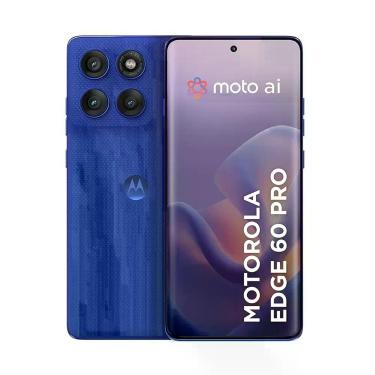 Imagem de Usado: Moto Edge 60 Pro 256GB Azul Bom - Trocafy - Motorola, Azul, 256