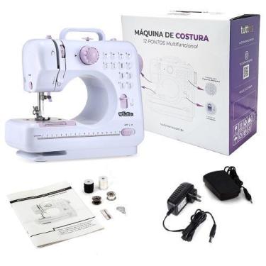 Imagem de Máquina de Costura 12 Pontos Doméstica Semi Profissional Importway