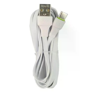 Imagem de Cabo Carregador Rápido Tipo-C USB 2 Metro Kaidi KD-331C