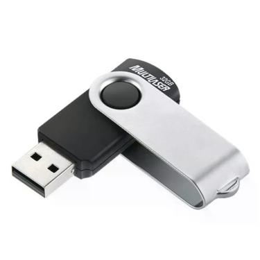 Imagem de Pen Drive 32gb Twist2 Preto-prata Pd589