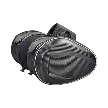 Imagem de Bolsas De Viagem Impermeáveis Para Motocicleta Com Capa De Chuva, Mala