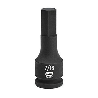 Imagem de GEARWRENCH Soquete de impacto SAE de broca sextavada de 9,5 mm (3/8") - 84402