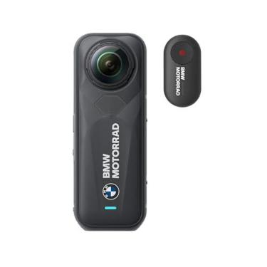 Imagem de Insta360 X5 BMW Motorrad Edition – Câmera de ação 8K 360 à prova d'água, com pouca luz, efeito de bastão de selfie invisível, lente robusta e substituível, bateria de 3 horas