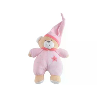 Imagem de Pelúcia Ursinho Estrelinha Musical Buba , Rosa