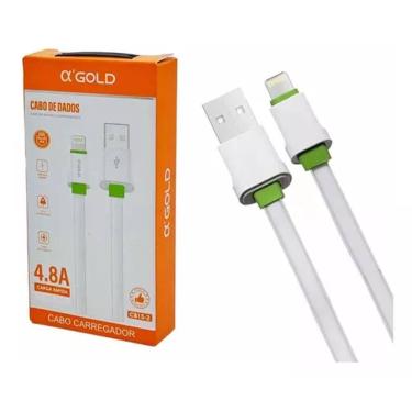 Imagem de Cabo Carregador Usb Lightining Compatível Com 6 CB15 - A'Gold