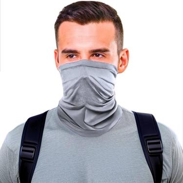 Imagem de Bandana Tubular Proteção Solar Uv 50+ Unissex Cobre Rosto Esportiva Mi