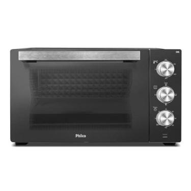 Imagem de Forno Elétrico Philco 50l Cinza Espelhado Full Glass PFE50PE 127V