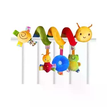Imagem de Brinquedo De Pelúcia Para Bebê Recém-Nascido Com Squeaker E Chocalhos,
