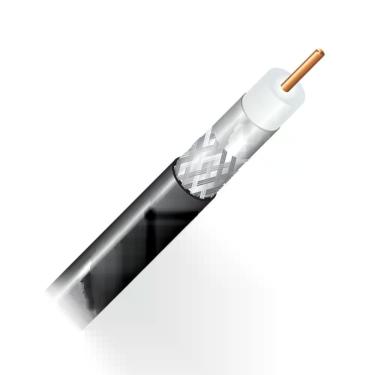 Imagem de Cabo Coaxial Cabletech Master 40 RGC 06 Transmissão de Sinal para TV e Internet 100 Metros Preto