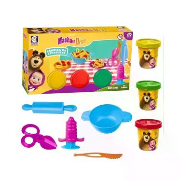 Imagem de Masha e o Urso - Fábrica de Espaguete Brinquedo Infantil Cotiplás - 28